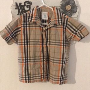 Toddler short sleeve dress shirt